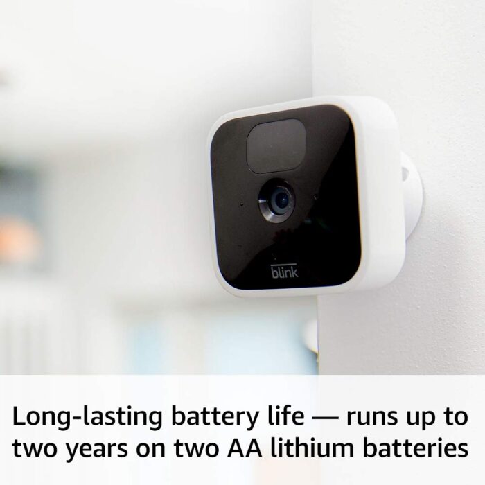 Blink Indoor - wireless, HD security camera with two-year battery life, motion detection, and two-way audio – 2 camera system - Image 4