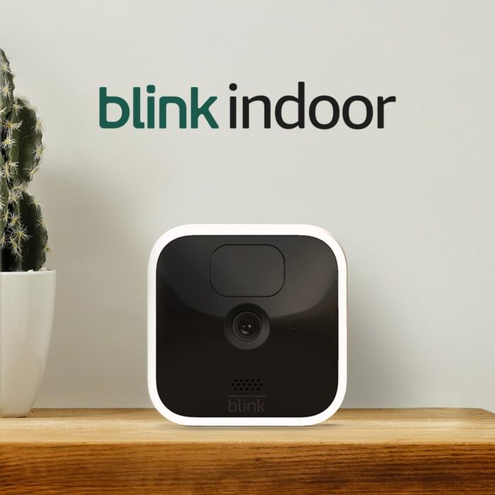 Blink Indoor - wireless, HD security camera with two-year battery life, motion detection, and two-way audio – 2 camera system