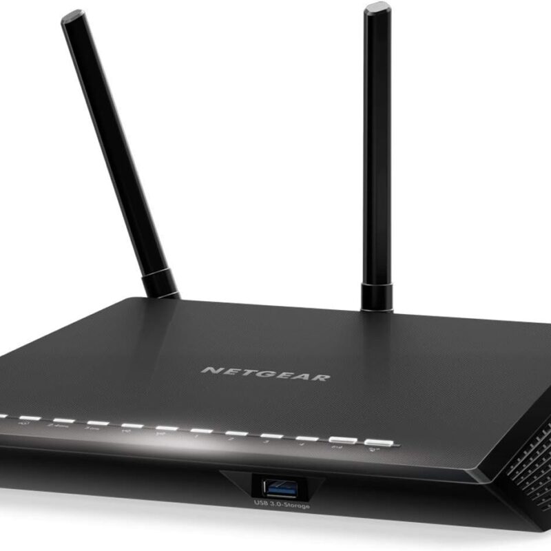 NETGEAR R6700 Nighthawk AC1750 Dual Band Smart WiFi Router, Gigabit Ethernet (R6700) (Renewed)