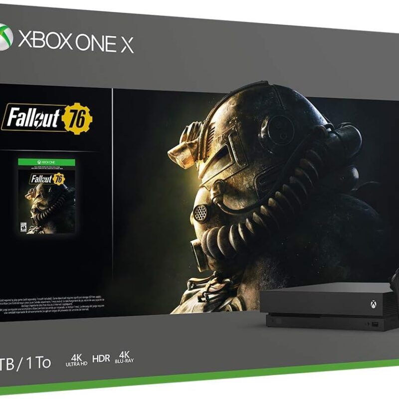Xbox One X 1TB Console - Fallout 76 Bundle (Discontinued) (Renewed)
