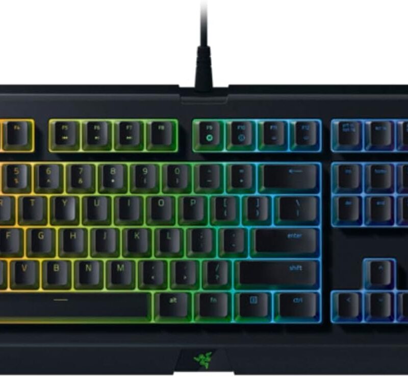 Razer Cynosa Chroma Gaming Keyboard: Individually Backlit RGB Keys - Spill-Resistant Design - Programmable Macro Functionality - Quiet & Cushioned