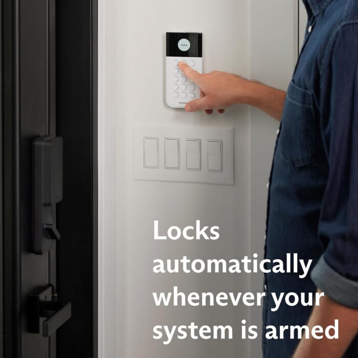 SimpliSafe Smart Lock Series 2 (White) for The Gen 3 Home Security System - Image 3