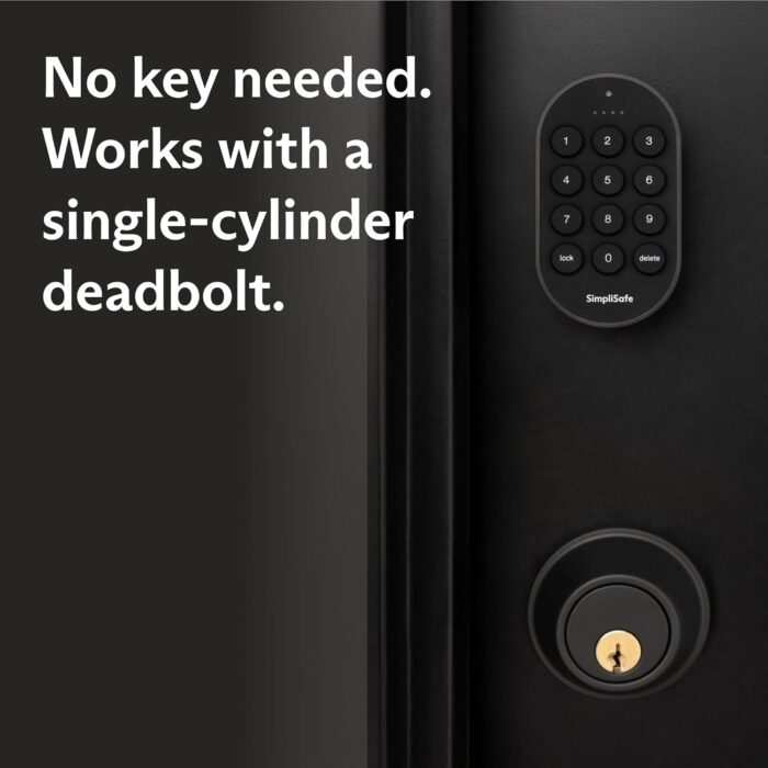 SimpliSafe Smart Lock Series 2 (White) for The Gen 3 Home Security System - Image 6