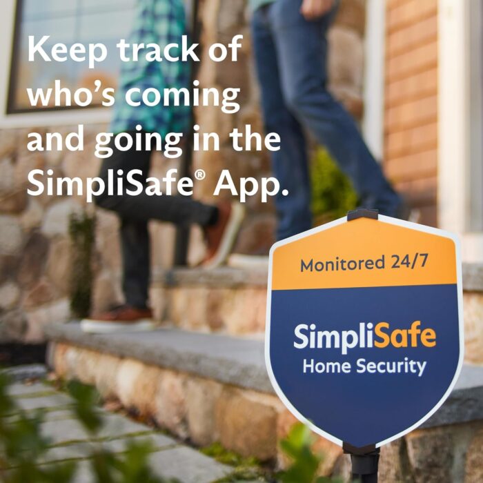 SimpliSafe Smart Lock Series 2 (White) for The Gen 3 Home Security System - Image 5