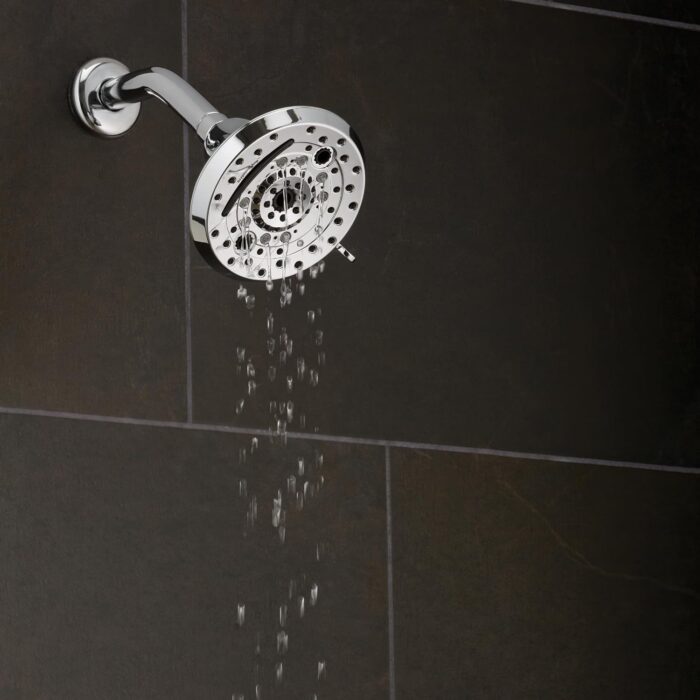 Oxygenics Amp Chrome Fixed Shower Head 1.8-GPM (6.8-LPM) - Image 13
