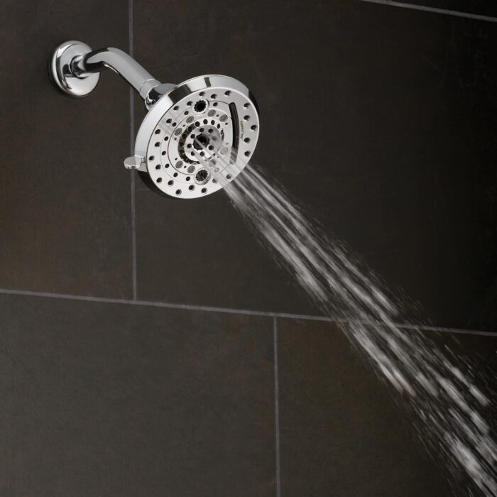 Oxygenics Amp Chrome Fixed Shower Head 1.8-GPM (6.8-LPM) - Image 10