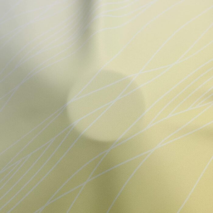 Estelar Textiler Yellow and Greyish White Blackout Curtains 45 Inch Length, Light Blocking Gradient Drapes for Kitchen, Thermal Insulated Grommet Ombre Curtains for Bathroom,52Wx45L,2 Panels - Image 8