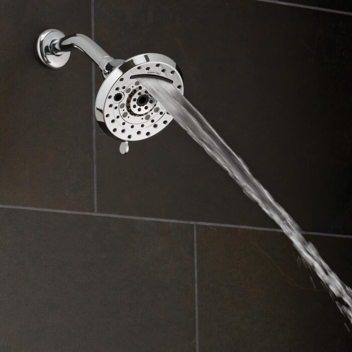 Oxygenics Amp Chrome Fixed Shower Head 1.8-GPM (6.8-LPM) - Image 6