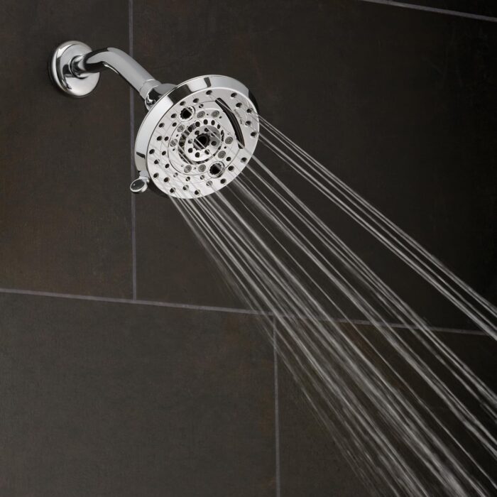 Oxygenics Amp Chrome Fixed Shower Head 1.8-GPM (6.8-LPM) - Image 7