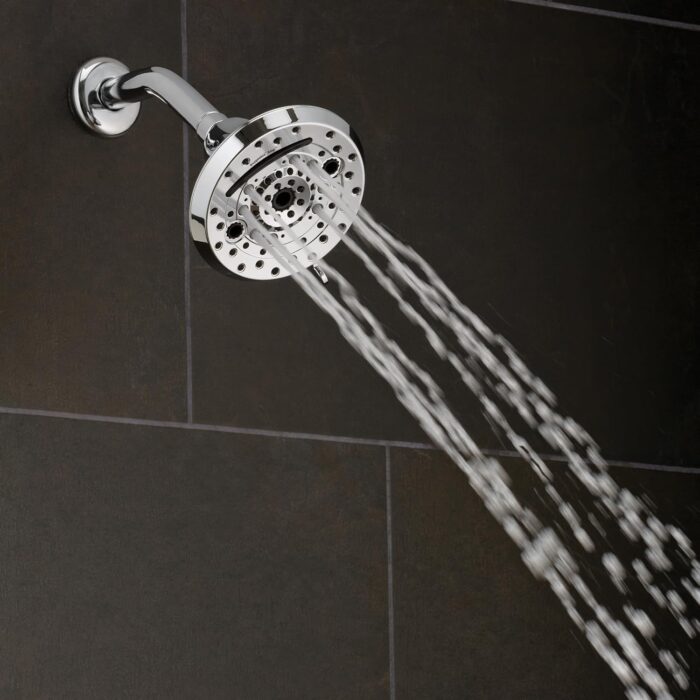 Oxygenics Amp Chrome Fixed Shower Head 1.8-GPM (6.8-LPM) - Image 12