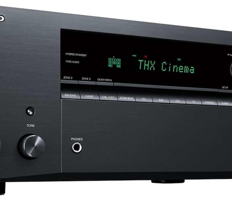 Onkyo TX-NR7100 9.2-Channel AV Receiver - 100 Watts Per Channel, Dirac Live Out of Box, Works with Sonos Certified, THX Certified and More