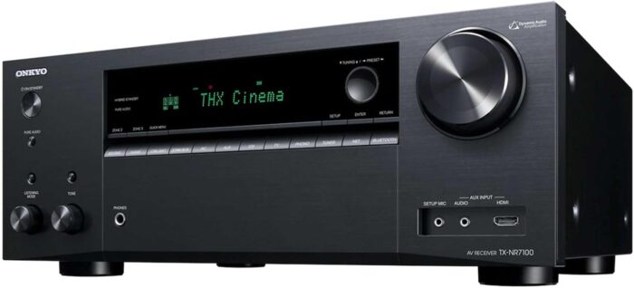 Onkyo TX-NR7100 9.2-Channel AV Receiver - 100 Watts Per Channel, Dirac Live Out of Box, Works with Sonos Certified, THX Certified and More - Image 2