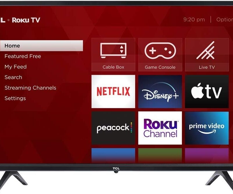 TCL 32S325 32 Inch 720p Roku Smart LED TV (2019)