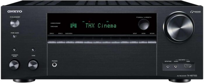 Onkyo TX-NR7100 9.2-Channel AV Receiver - 100 Watts Per Channel, Dirac Live Out of Box, Works with Sonos Certified, THX Certified and More - Image 3