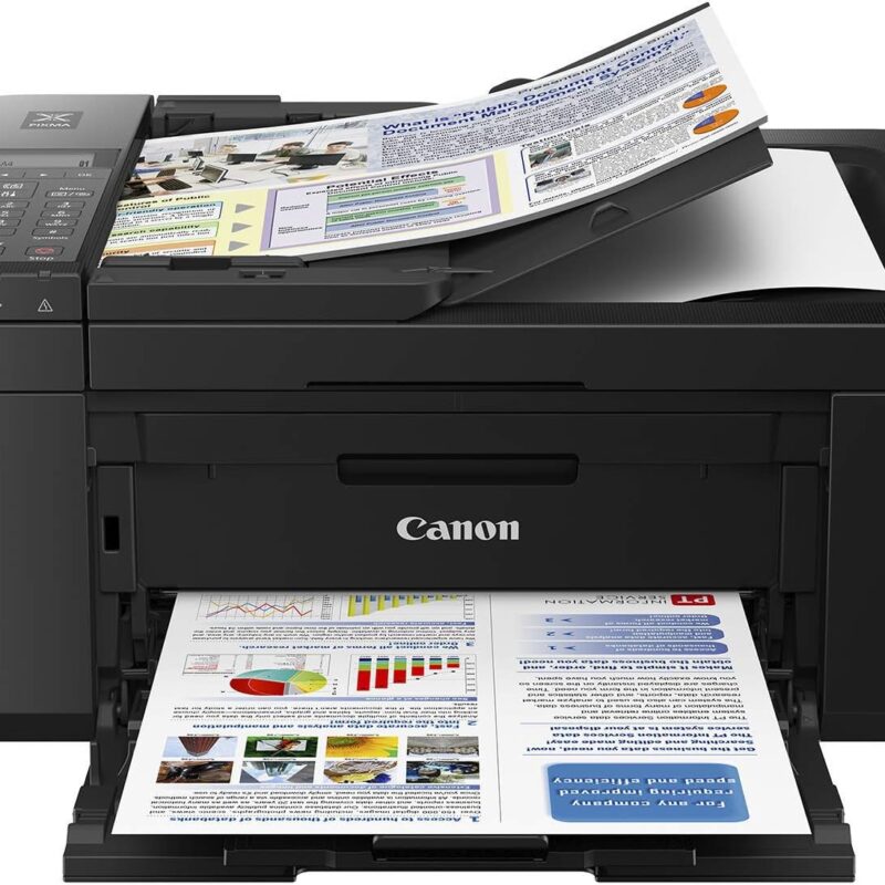 Canon PIXMA TR4527 Wireless Color Photo Printer with Scanner, Copier & Fax, Black