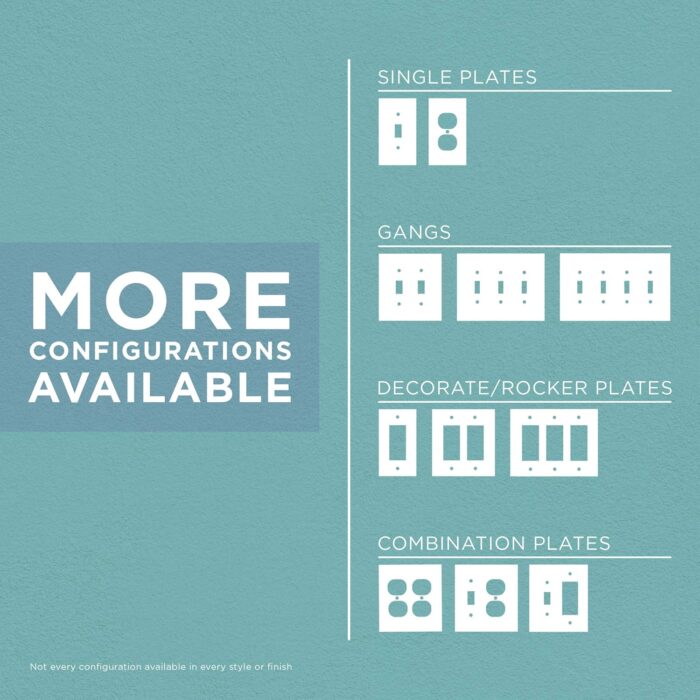 Diamond Plate Single Decorator Wall Plate, Packaging may Vary - Image 4
