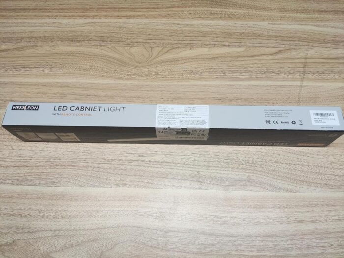 Under Cabinet Lights Remote Control,2 Pack Magnetic Dimmable Closet Lights,USB Rechargeable Wireless LED Shop Light,Ceiling and Under Counter Lights for Kitchen (Black, 60CM) - Image 8