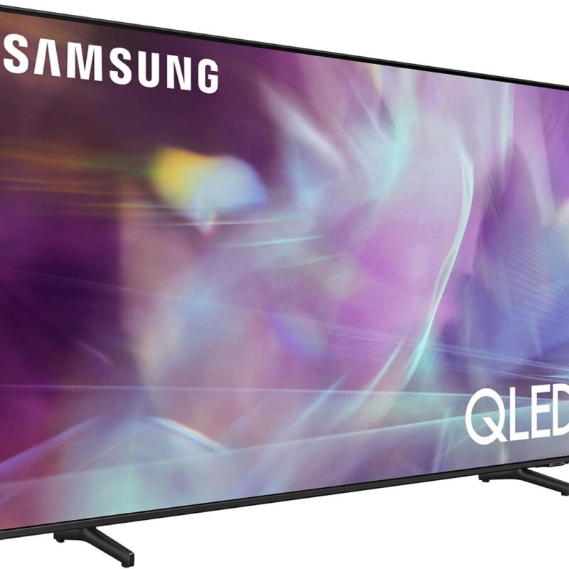SAMSUNG 50-Inch Class QLED Q60A Series - 4K UHD Dual LED Quantum HDR Smart TV with Alexa Built-in (QN50Q60AAFXZA, 2021 Model)