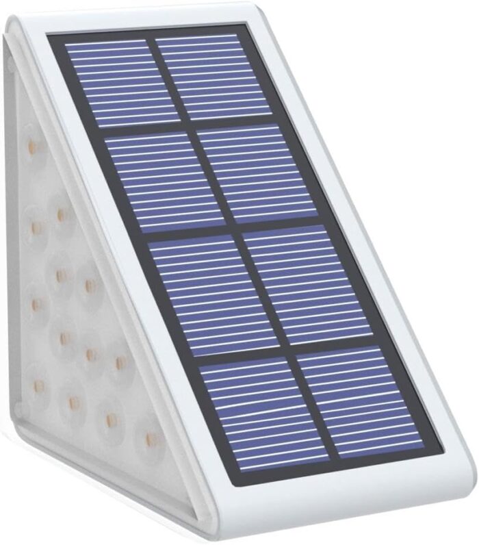 NIORSUN Outdoor Step Lights,8 Pack Warm White Solar Step Lights for Outside Waterproof IP67 Auto On Off,Solar Lights for Steps,Stair,Patio,Yard,Porch,Front Door,Sidewalk,Deck Decor - Image 4