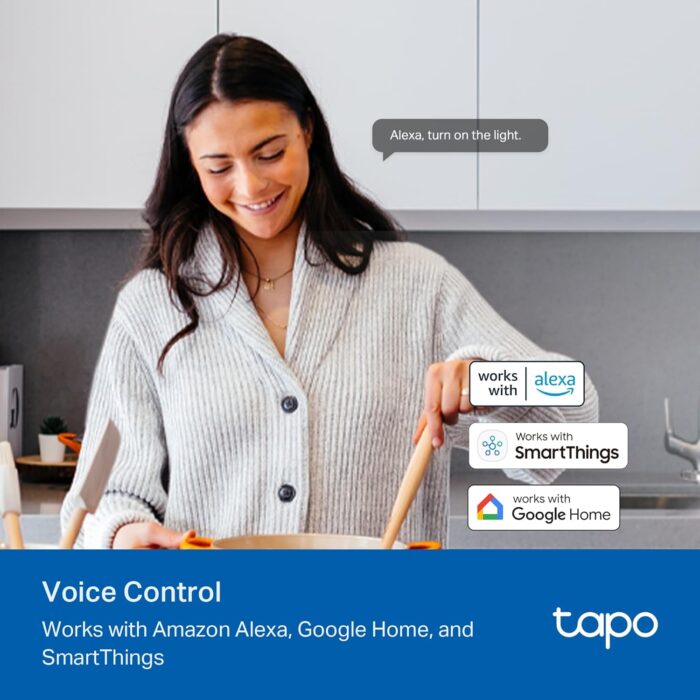 TP-Link Tapo Smart Dimmer Switch, Single Pole, Neutral Wire Required, 2.4GHz Wi-Fi Light Switch Compatible with Alexa and Google Home, UL Certified, No Hub Required, White, Tapo S500D(4-Pack) - Image 5