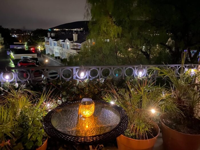 Brightech Ambience Pro Solar Powered Outdoor String Lights, 27 ft Commercial Grade Waterproof Patio Lights, 12 Edison Bulbs, Shatterproof LED String Lights for Outside, Porch - 1W Soft White - Image 9