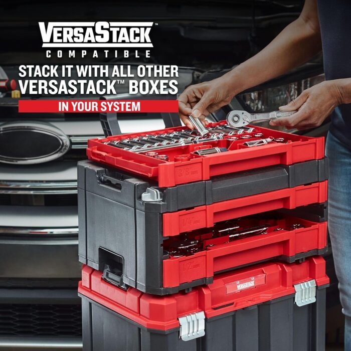 Craftsman 262-Piece Mechanic Tool Set, Master Socket Set with 3-Drawer VERSASTACK Tool Box, SAE/Metric Set (CMMT45309) - Image 8