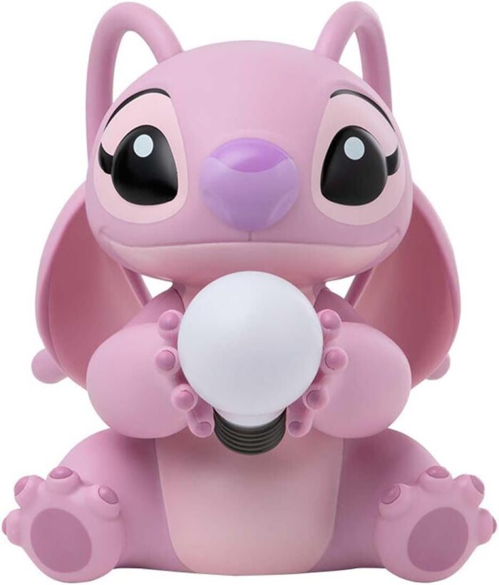 Paladone Angel Light - Officially Licensed Lilo and Stitch Lamp, Disney Collectible Gift, Bedside Table Bedroom Night Light Decor