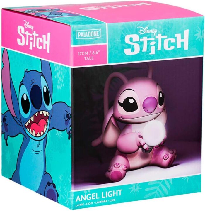 Paladone Angel Light - Officially Licensed Lilo and Stitch Lamp, Disney Collectible Gift, Bedside Table Bedroom Night Light Decor - Image 4