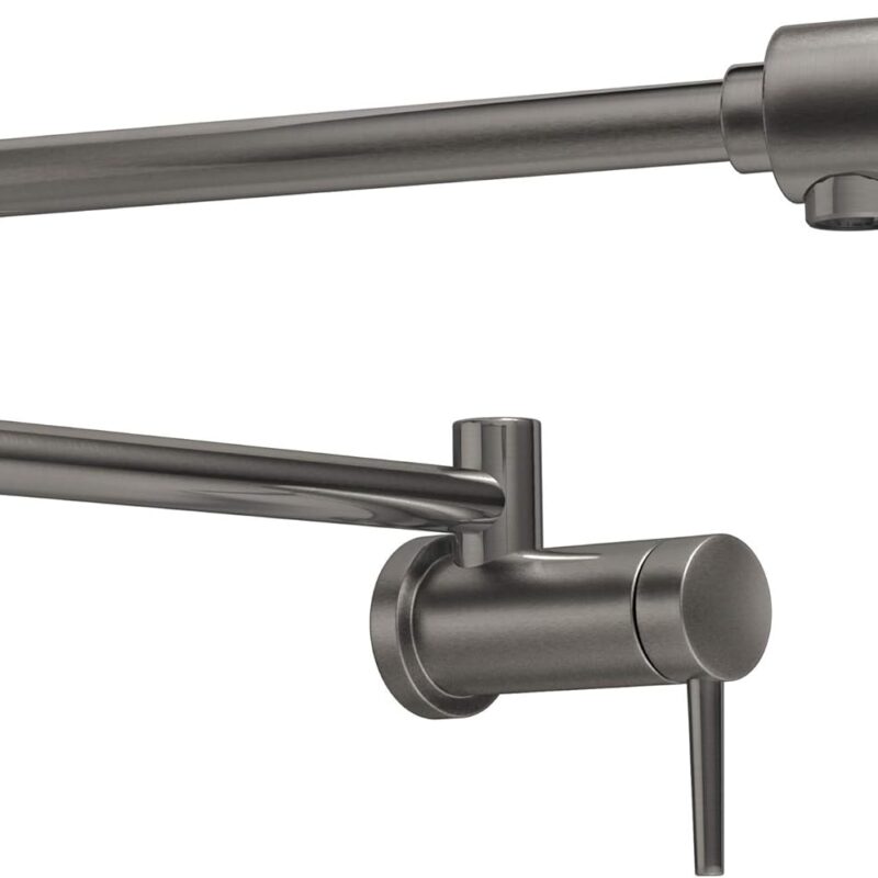 Delta 1165LF-KS Pot Filler, Black Stainless