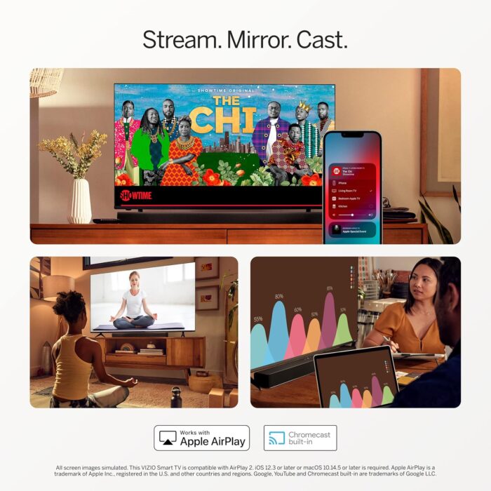 VIZIO 65-Inch M-Series 4K QLED HDR Smart TV with Voice Remote, Dolby Vision, HDR10+, Alexa Compatibility, VRR with AMD FreeSync, M65Q6-J09, 2022 Model - Image 14