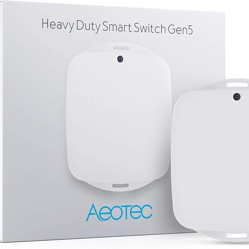 Aeotec Heavy Duty Smart Switch, Z-Wave Plus Home Security ON/OFF controller, 40 amps record electricity consumption