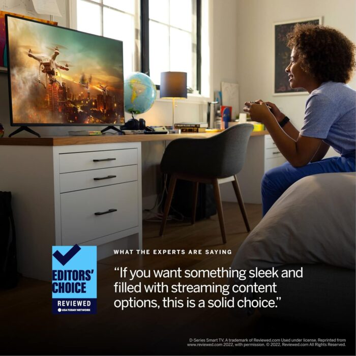 VIZIO 43-inch D-Series Full HD 1080p Smart TV with Apple AirPlay and Chromecast Built-in, Alexa Compatibility, D43f-J04, 2022 Model - Image 13