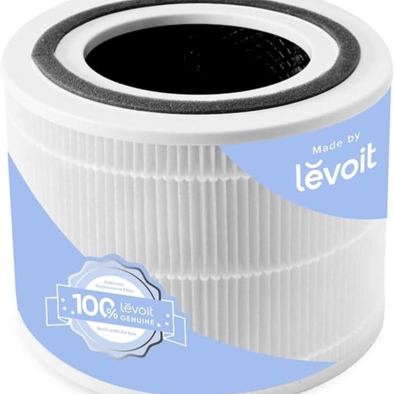 LEVOIT Genuine Core 300-P Replacement Filter, Core 300-RF Air Purifier Core300S Filters, Supports HEPA Sleep Mode, High-Efficiency Activated Carbon for Removal of Smoke, Odor, Allergens, Pollen,1 Pack