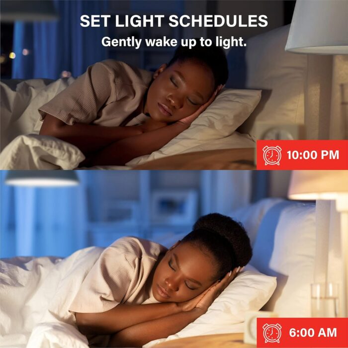 Sengled Alexa Light Bulb, Bluetooth Mesh Smart Light Bulbs, Smart Bulbs That Work with Alexa Only, Dimmable LED Bulb E26 A19, 60W Equivalent Soft White 800LM, Certified for Humans Device, 4 Pack - Image 9