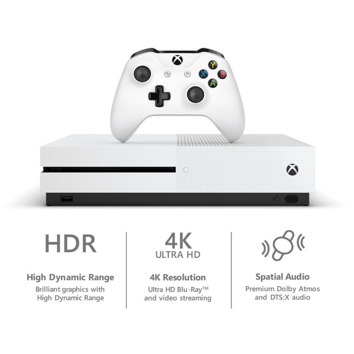 Xbox One S 1TB Console – PLAYERUNKNOWN’S BATTLEGROUNDS Bundle [Discontinued] (Renewed) - Image 3