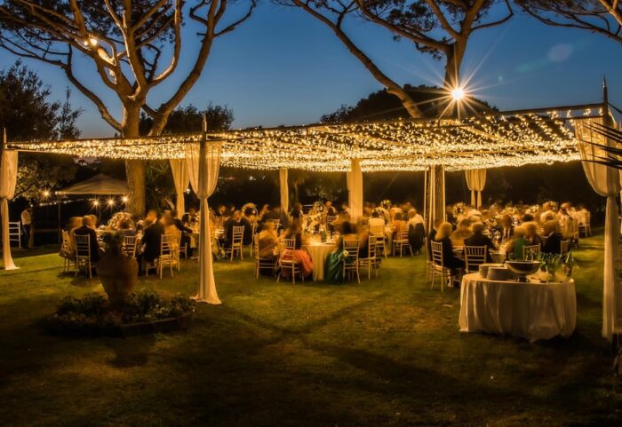 Solhice LED Curtain Lights Outdoor 40ft x10ft, 800 LED Plug in Hanging String Lights Indoor, Christmas Twinkle Lights Backdrop for Outside Backyard Patio Wedding Décor, Warm White (Not Connectable) - Image 9